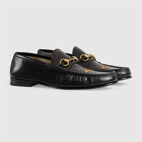 mocassin gucci homme abeille|Gucci Mocassins En Cuir Avec Abeille .